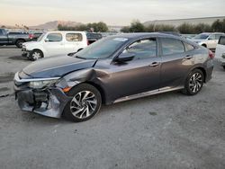 Salvage cars for sale at Las Vegas, NV auction: 2016 Honda Civic EX