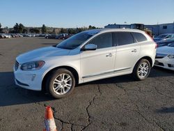 Salvage cars for sale at Vallejo, CA auction: 2016 Volvo XC60 T5 Premier