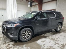 Salvage cars for sale at Leroy, NY auction: 2018 Chevrolet Traverse LT