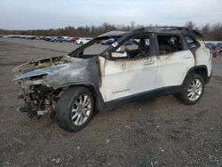 Salvage cars for sale at Brookhaven, NY auction: 2014 Jeep Cherokee Limited