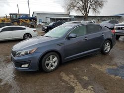 Salvage cars for sale at Albuquerque, NM auction: 2015 KIA Optima LX