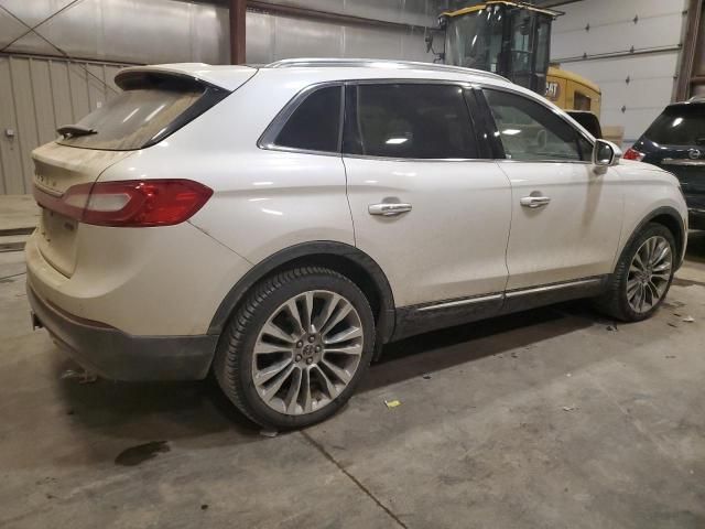 2016 Lincoln MKX Reserve