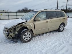 Salvage cars for sale at Hillsborough, NJ auction: 2010 KIA Sedona LX