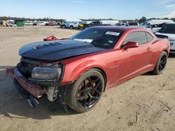 Salvage cars for sale at Houston, TX auction: 2014 Chevrolet Camaro 2SS