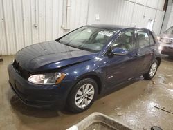 Salvage cars for sale from Copart Franklin, WI: 2015 Volkswagen Golf