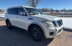 Nissan salvage cars for sale: 2017 Nissan Armada SV