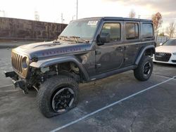 Salvage cars for sale at Wilmington, CA auction: 2019 Jeep Wrangler Unlimited Rubicon