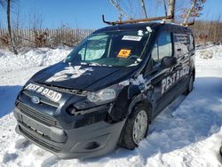 Salvage trucks for sale at West Warren, MA auction: 2016 Ford Transit Connect XL