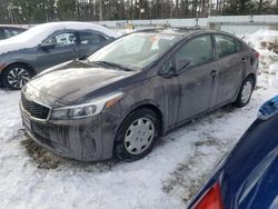 Salvage cars for sale at Seaford, DE auction: 2017 KIA Forte LX