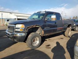 Salvage cars for sale at New Britain, CT auction: 2004 GMC Sierra K2500 Heavy Duty