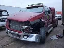 Salvage trucks for sale at Brighton, CO auction: 2001 Ford F650 Super Crewzer