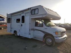 Winnebago Motorhome salvage cars for sale: 2002 Winnebago 2002 Ford Econoline E350 Super Duty Cutaway Van