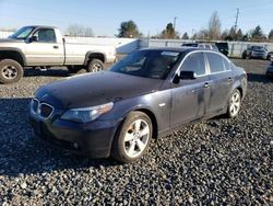 Salvage cars for sale at Portland, OR auction: 2007 BMW 530 XI