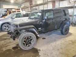 Salvage cars for sale at Eldridge, IA auction: 2007 Jeep Wrangler Sahara