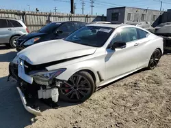 Infiniti Vehiculos salvage en venta: 2022 Infiniti Q60 RED Sport 400