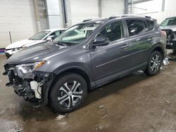 Salvage cars for sale at Ham Lake, MN auction: 2018 Toyota Rav4 LE