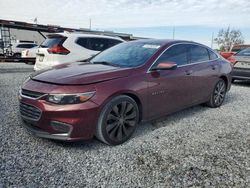 Salvage cars for sale at Riverview, FL auction: 2016 Chevrolet Malibu Premier