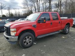 Salvage cars for sale at Waldorf, MD auction: 2010 Ford F250 Super Duty