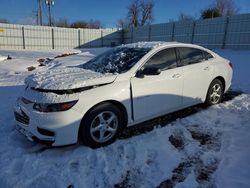 Salvage cars for sale at Oklahoma City, OK auction: 2018 Chevrolet Malibu LS