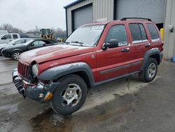 Salvage cars for sale at Duryea, PA auction: 2006 Jeep Liberty Sport