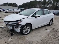 Salvage cars for sale at auction: 2019 Chevrolet Cruze LT