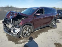 Salvage cars for sale at Orlando, FL auction: 2017 KIA Sorento EX