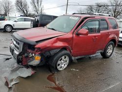 Salvage cars for sale at Moraine, OH auction: 2012 Ford Escape Limited