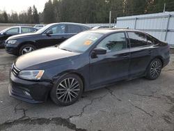 Salvage cars for sale at Arlington, WA auction: 2016 Volkswagen Jetta Sport