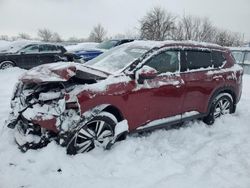 Salvage cars for sale at London, ON auction: 2021 Nissan Rogue Platinum