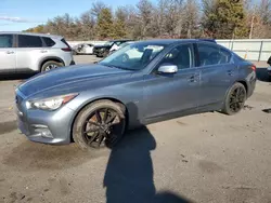 Salvage cars for sale at Brookhaven, NY auction: 2017 Infiniti Q50 Premium