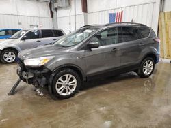 Salvage cars for sale at Franklin, WI auction: 2018 Ford Escape SE