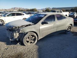 Salvage cars for sale at Las Vegas, NV auction: 2008 Pontiac G6 Base