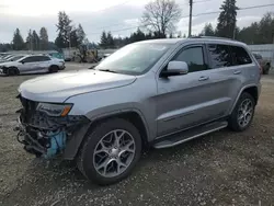 2018 Jeep Grand Cherokee Limited en venta en Graham, WA