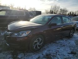 Salvage cars for sale at auction: 2017 Honda Accord LX