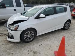 Chevrolet salvage cars for sale: 2018 Chevrolet Sonic LT