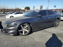 Salvage cars for sale at Wilmington, CA auction: 2017 Dodge Charger SXT