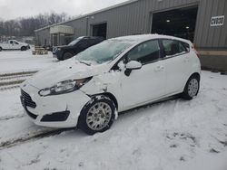 Salvage cars for sale at West Mifflin, PA auction: 2018 Ford Fiesta S