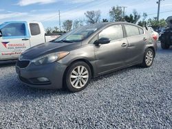 Salvage cars for sale at Riverview, FL auction: 2014 KIA Forte EX