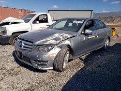 Carros salvage a la venta en subasta: 2013 Mercedes-Benz C 300 4matic