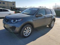 Salvage cars for sale at Wilmer, TX auction: 2019 Land Rover Discovery Sport SE