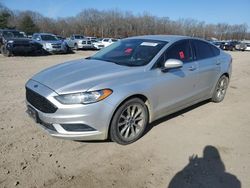 Salvage cars for sale at Conway, AR auction: 2017 Ford Fusion SE