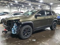 Salvage cars for sale at Ham Lake, MN auction: 2016 Jeep Cherokee Trailhawk