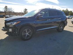 Infiniti salvage cars for sale: 2016 Infiniti QX60