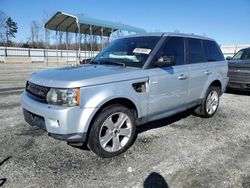 Land Rover salvage cars for sale: 2012 Land Rover Range Rover Sport HSE Luxury