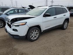 Vehiculos salvage en venta de Copart Elgin, IL: 2016 Jeep Cherokee Sport