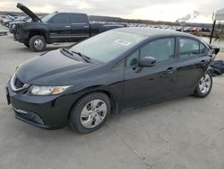 Salvage cars for sale at Grand Prairie, TX auction: 2013 Honda Civic LX