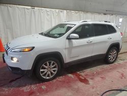 2016 Jeep Cherokee Limited en venta en Angola, NY