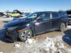 Salvage cars for sale at Grand Prairie, TX auction: 2016 Honda Civic LX