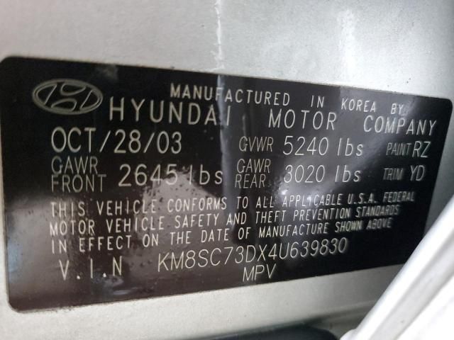 2004 Hyundai Santa FE GLS