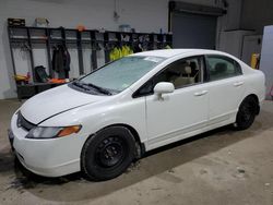 Salvage cars for sale from Copart Candia, NH: 2008 Honda Civic LX